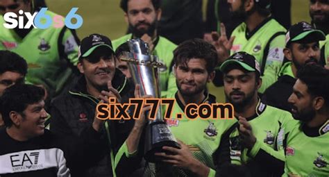 Six6s: Pakistan cricket league scores exchange..